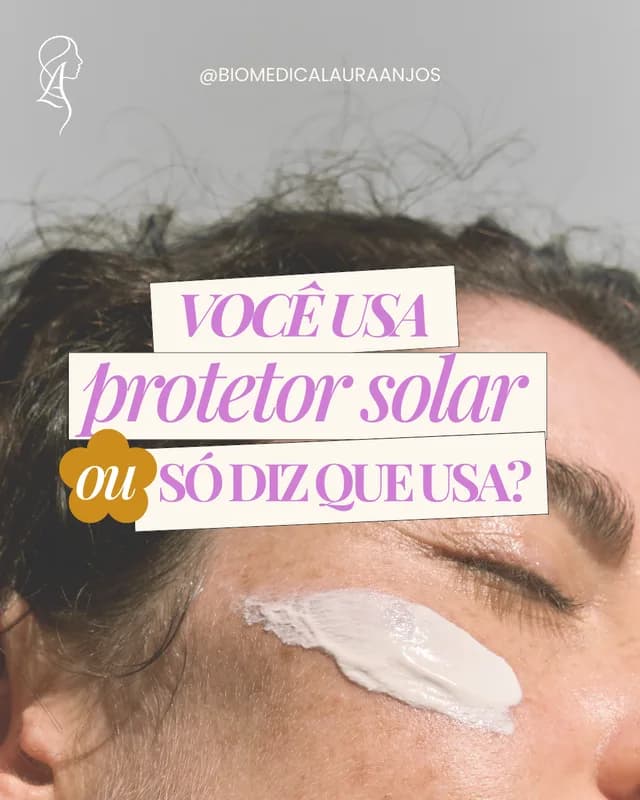 Post sobre protetor solar para Laura Anjos