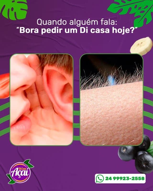 Conteúdo para Di Casa Açaí
